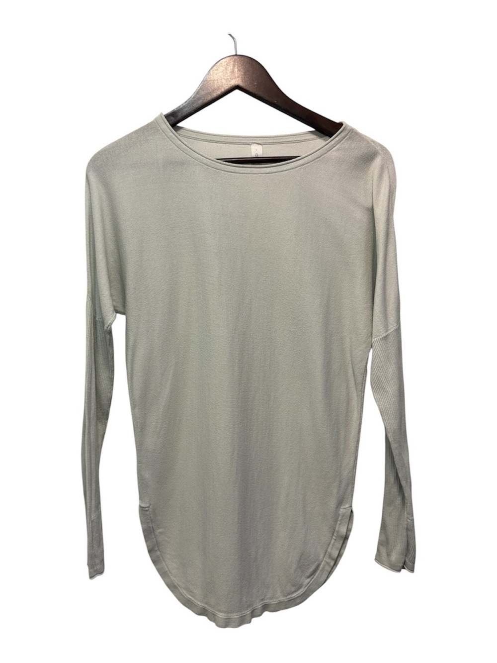 lululemon athletica Take It All In Sweater Light Grey Long-Sleeve Crew Tunic